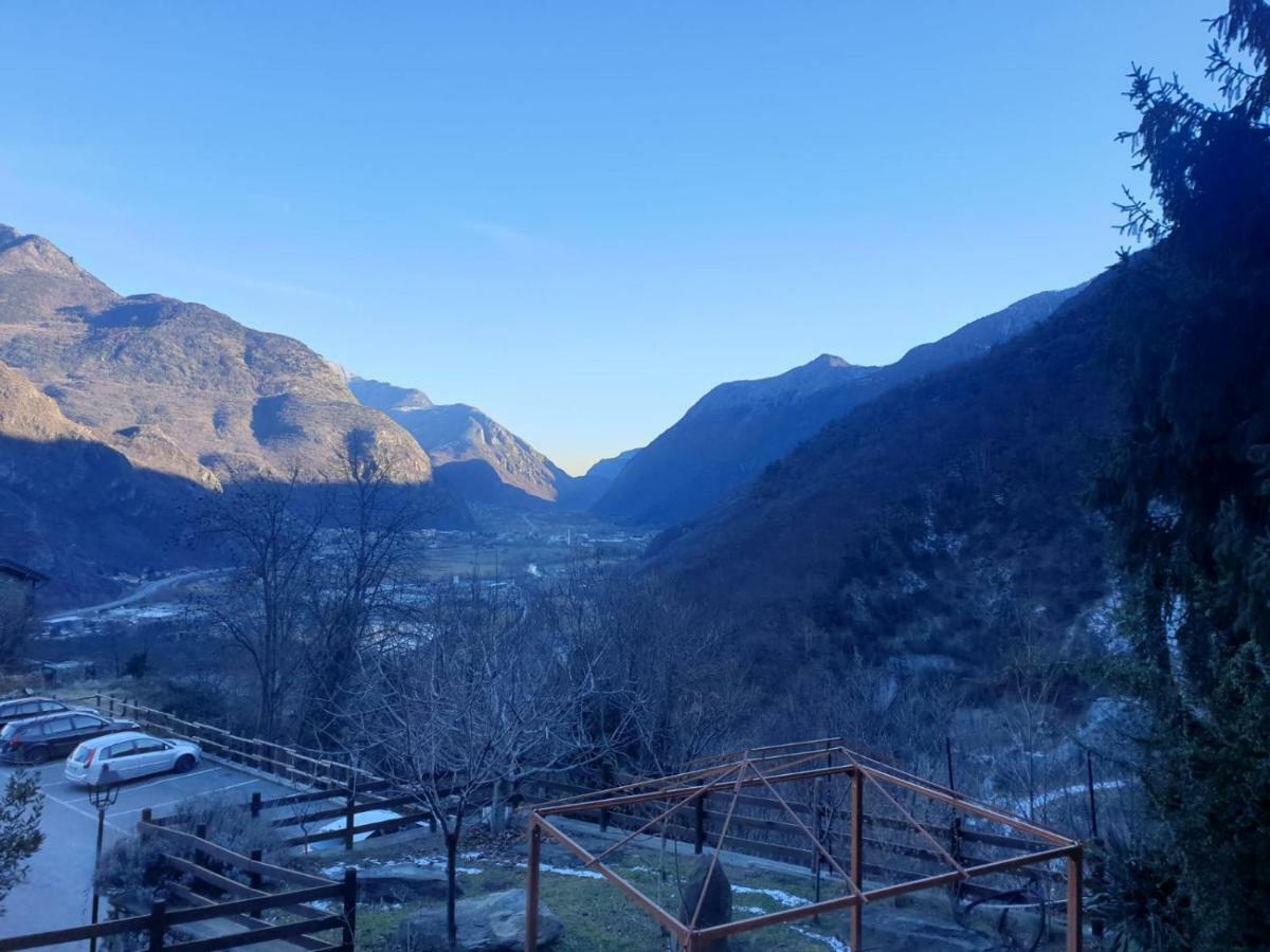 Il Dehors Daire Champdepraz Dış mekan fotoğraf